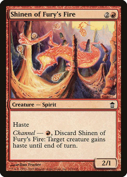 Shinen of Fury's Fire - Foil