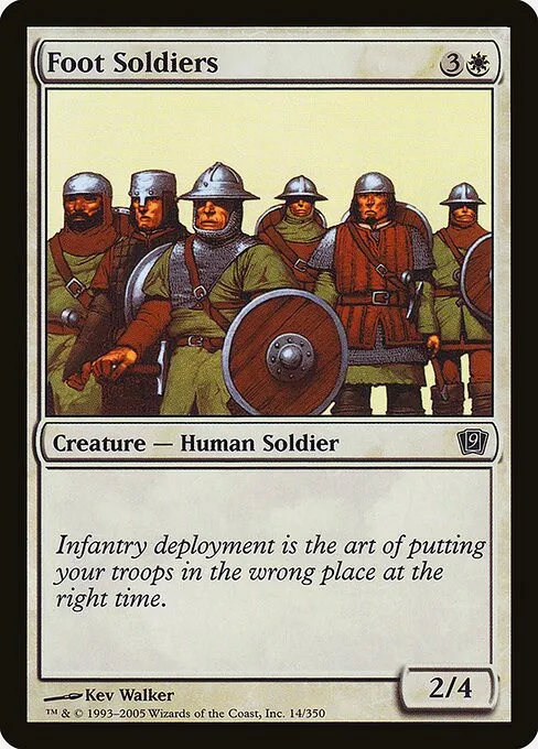 Foot Soldiers - Foil