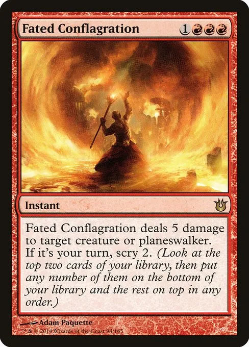 Fated Conflagration - Foil