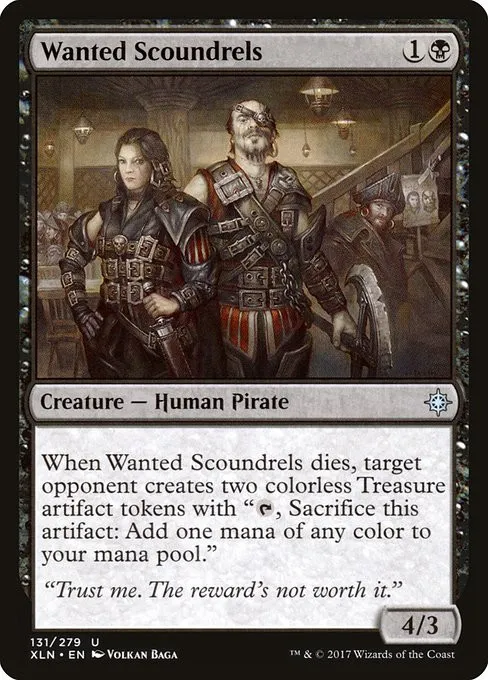 Wanted Scoundrels - Foil