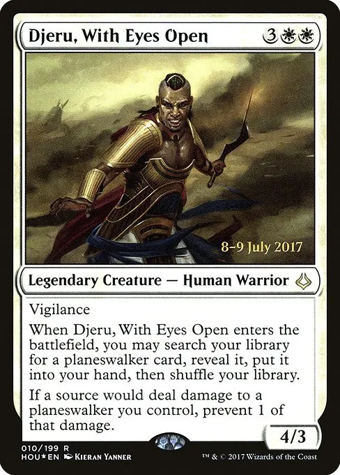 Djeru, With Eyes Open - Foil