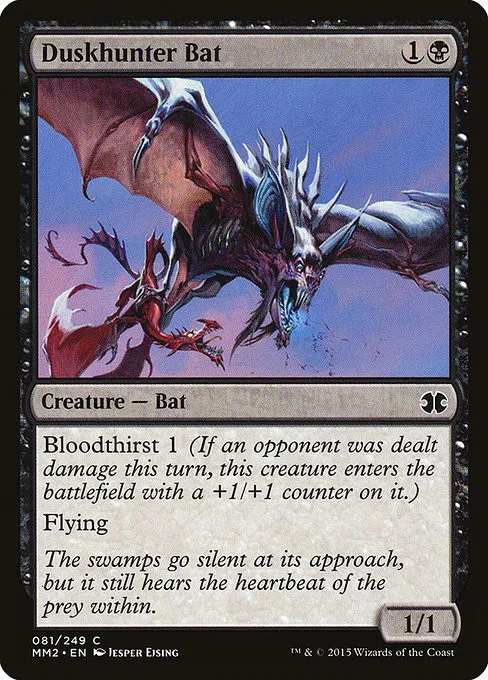 Duskhunter Bat - Foil