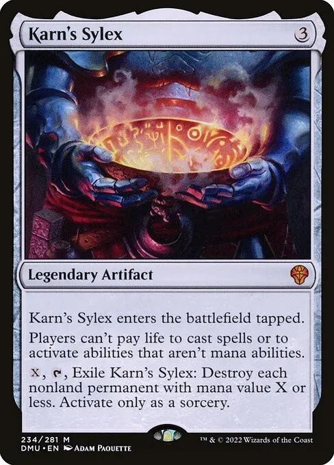 Karn's Sylex - Foil