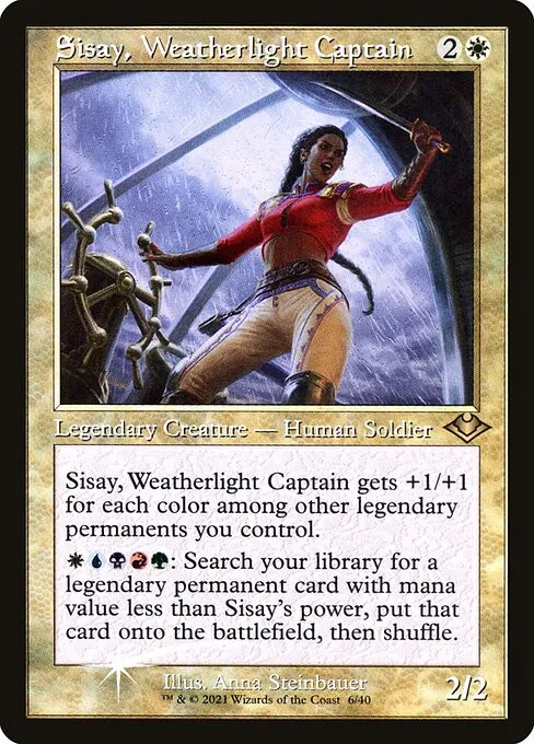 Sisay, Weatherlight Captain - Foil