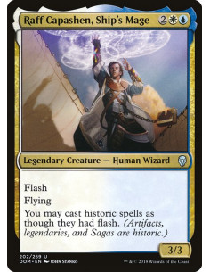 Raff Capashen, Ship's Mage - Foil