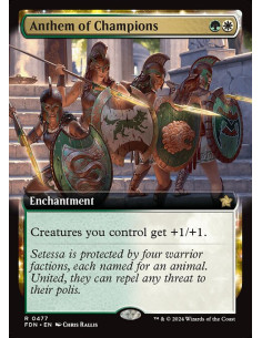 Anthem of Champions - Foil