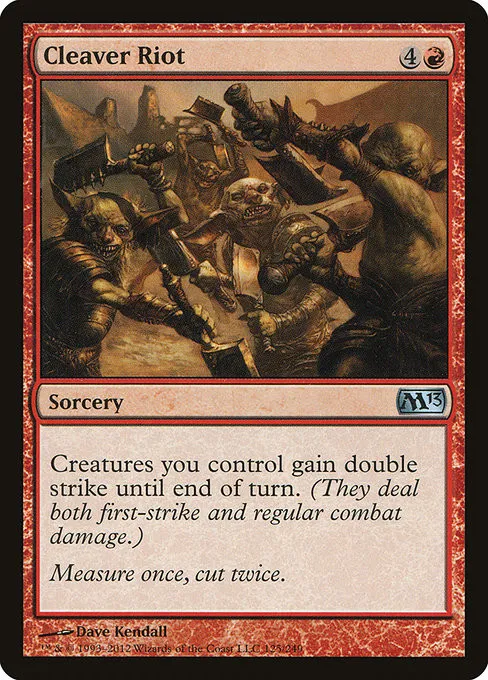 Cleaver Riot - Foil