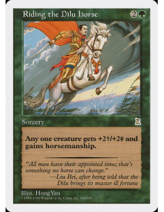 Riding the Dilu Horse