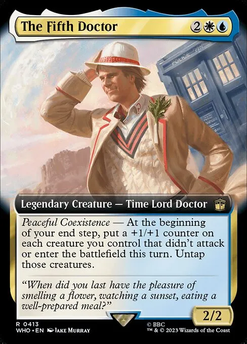 The Fifth Doctor - Foil