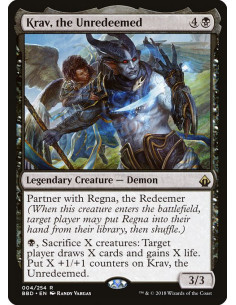 Krav, the Unredeemed - Foil