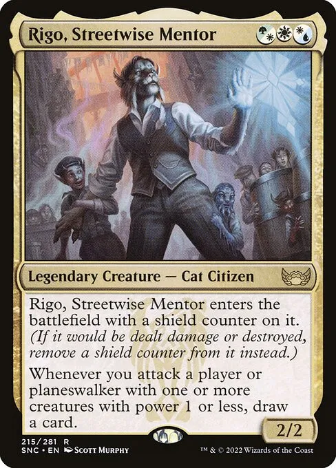 Rigo, Streetwise Mentor - Foil