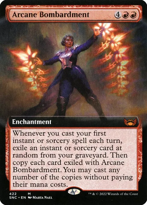 Arcane Bombardment - Foil