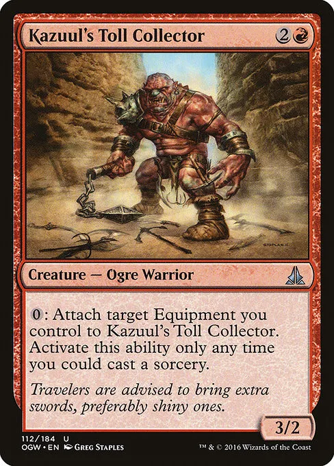 Kazuul's Toll Collector - Foil