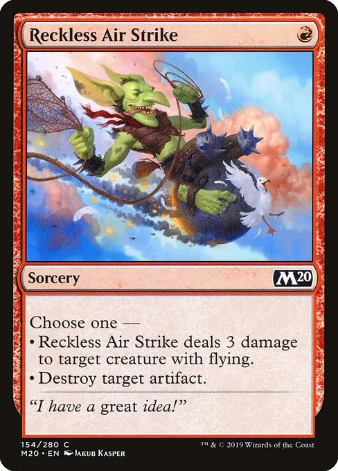 Reckless Air Strike - Foil