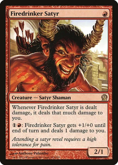 Firedrinker Satyr - Foil