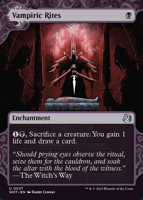 Vampiric Rites - Foil