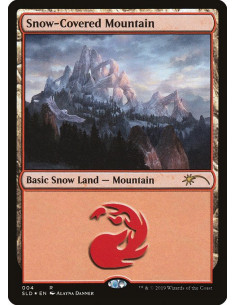 Snow-Covered Mountain - Foil