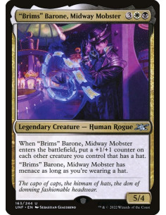 "Brims" Barone, Midway Mobster - Foil