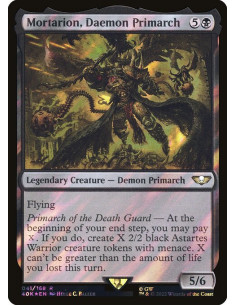 Mortarion, Daemon Primarch - Foil