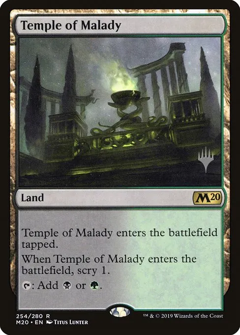 Temple of Malady - Foil