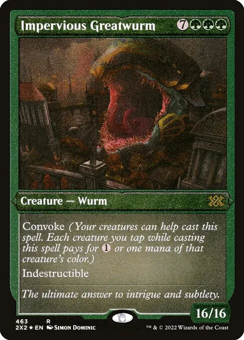Impervious Greatwurm - Foil