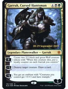 Garruk, Cursed Huntsman - Foil