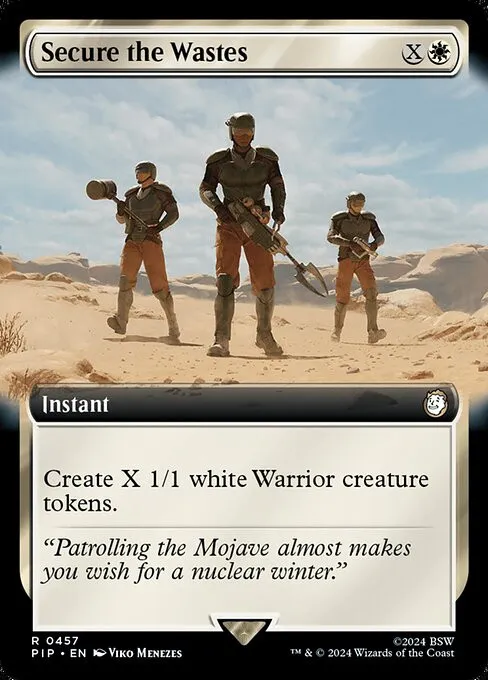 Secure the Wastes - Foil