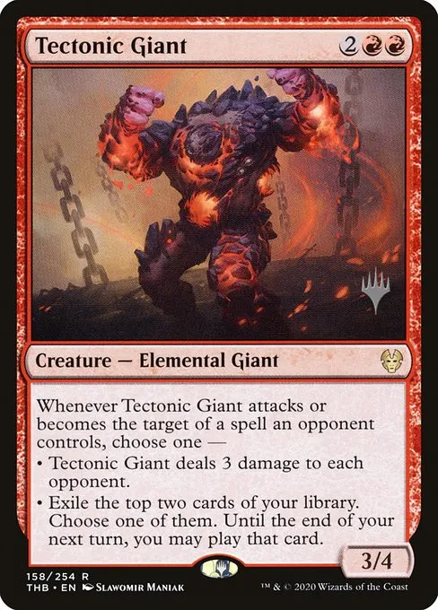 Tectonic Giant - Foil