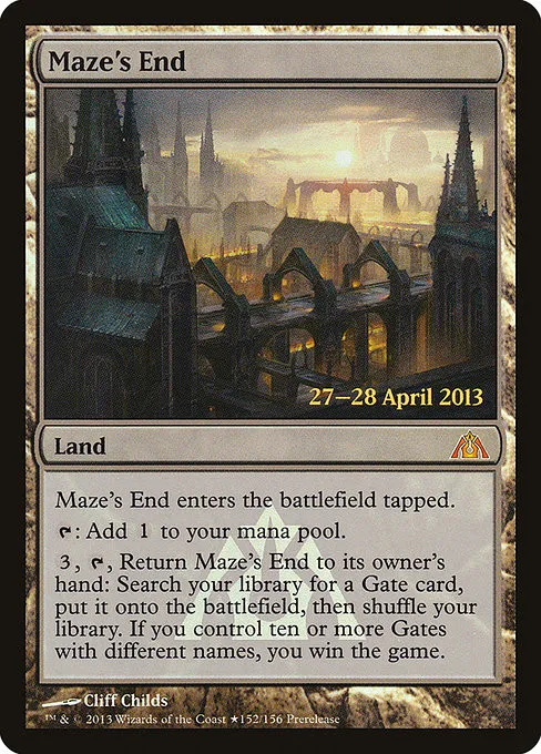 Maze's End - Foil