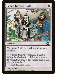 Peach Garden Oath - Foil