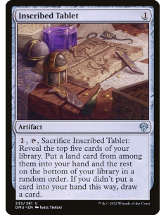 Inscribed Tablet - Foil