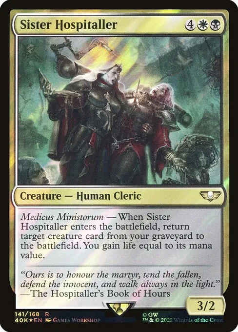 Sister Hospitaller - Foil