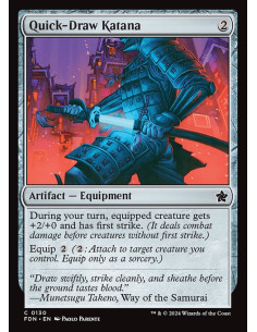 Quick-Draw Katana - Foil