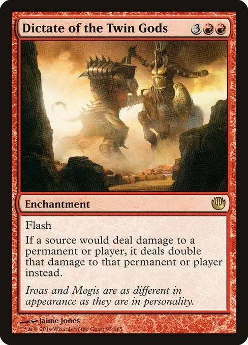 Dictate of the Twin Gods - Foil