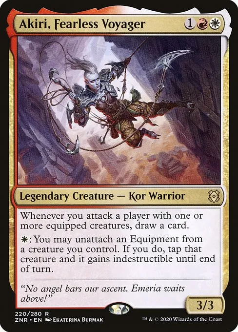 Akiri, Fearless Voyager - Foil
