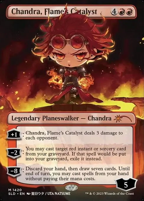 Chandra, Flame's Catalyst - Foil