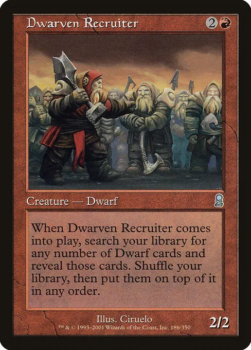 Dwarven Recruiter - Foil