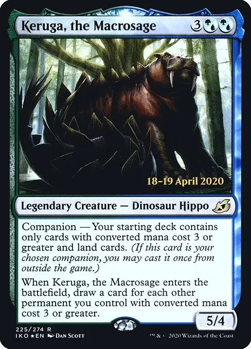 Keruga, the Macrosage - Foil