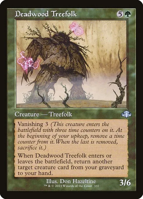 Deadwood Treefolk - Foil