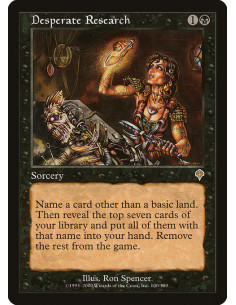Desperate Research - Foil