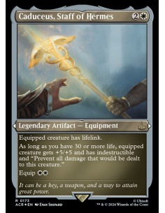 Caduceus, Staff of Hermes - Foil