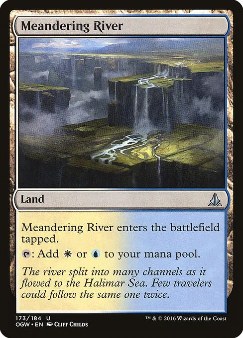 Meandering River - Foil