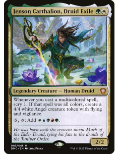 Jenson Carthalion, Druid Exile