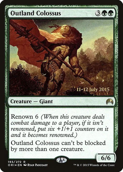 Outland Colossus - Foil