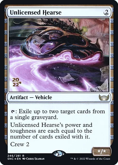 Unlicensed Hearse - Foil