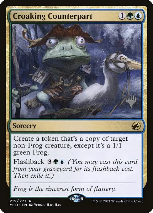 Croaking Counterpart - Foil