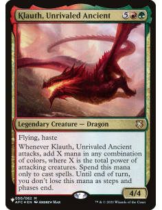 Klauth, Unrivaled Ancient