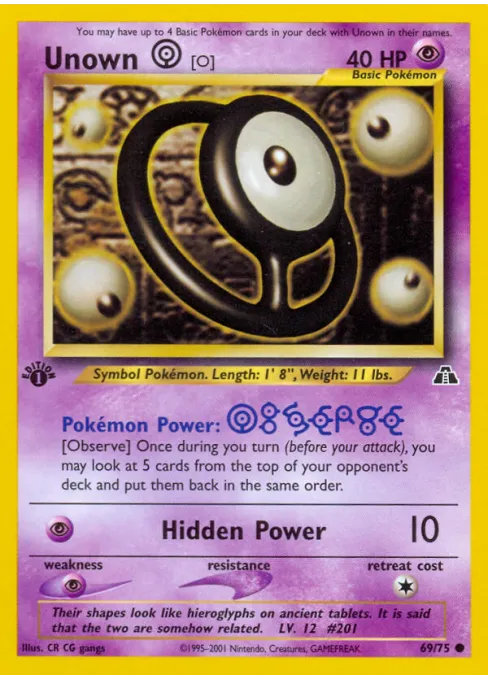Unown [O]