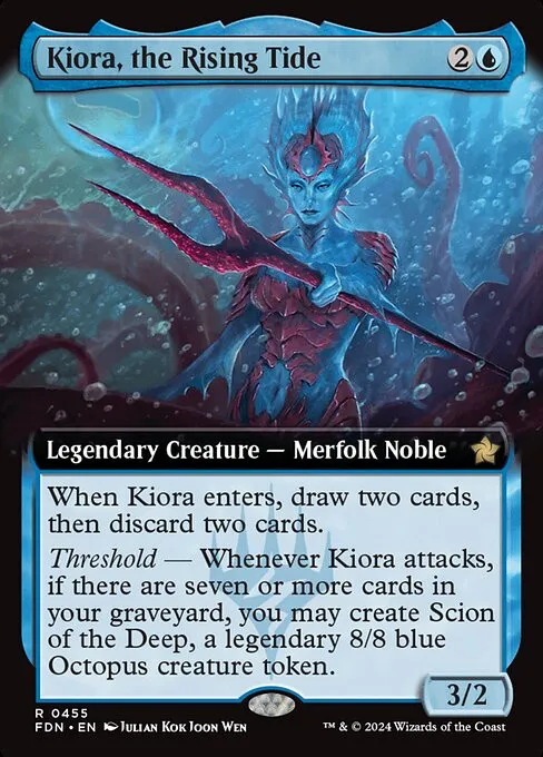 Kiora, the Rising Tide - Foil