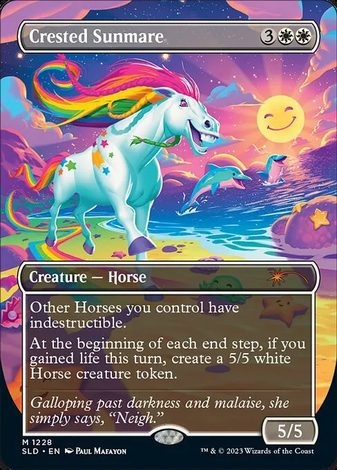 Crested Sunmare - Foil